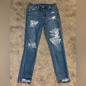 American eagle boyfriend jeans size 4 Long